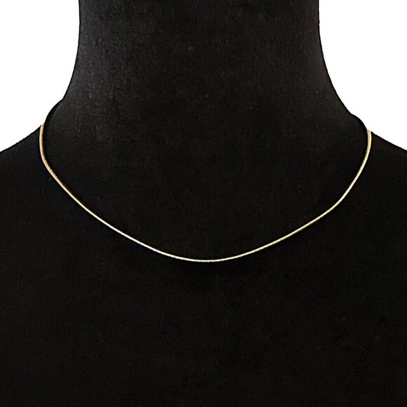 Vintage Omega Chain Gold Tone 18 Inch Length - Picture 1 of 3